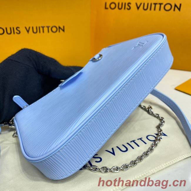 Louis Vuitton EASY POUCH ON STRAP M80471 light blue