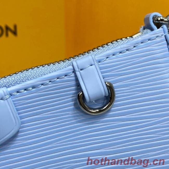 Louis Vuitton EASY POUCH ON STRAP M80471 light blue