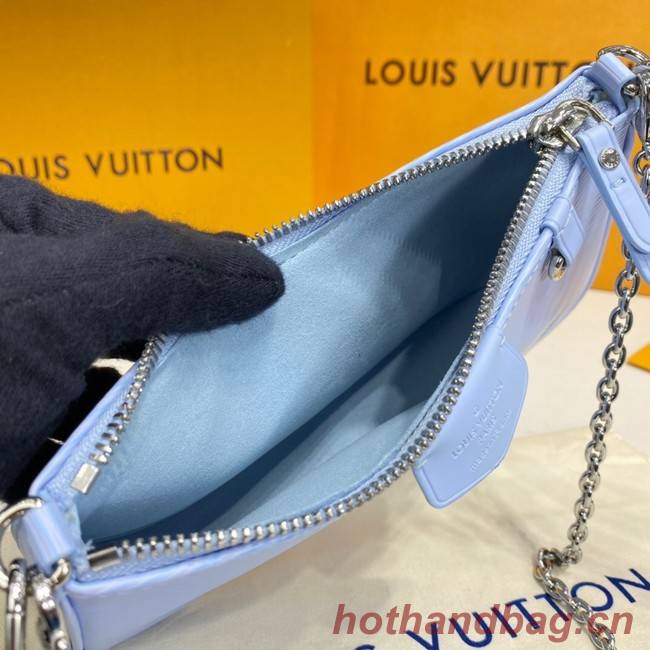 Louis Vuitton EASY POUCH ON STRAP M80471 light blue