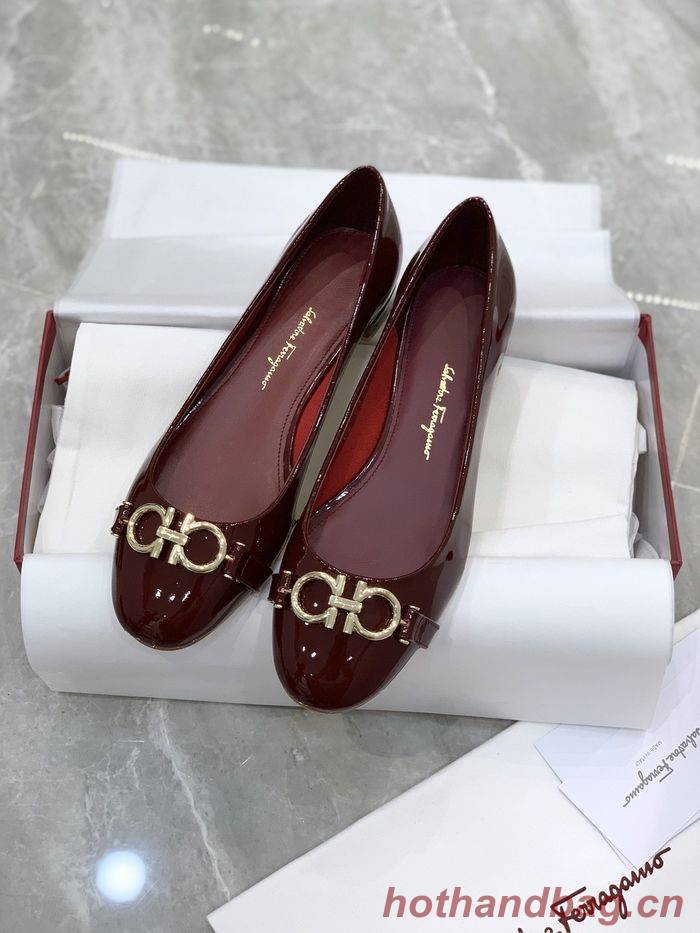 Ferragamo shoes FR00005 Heel 1CM