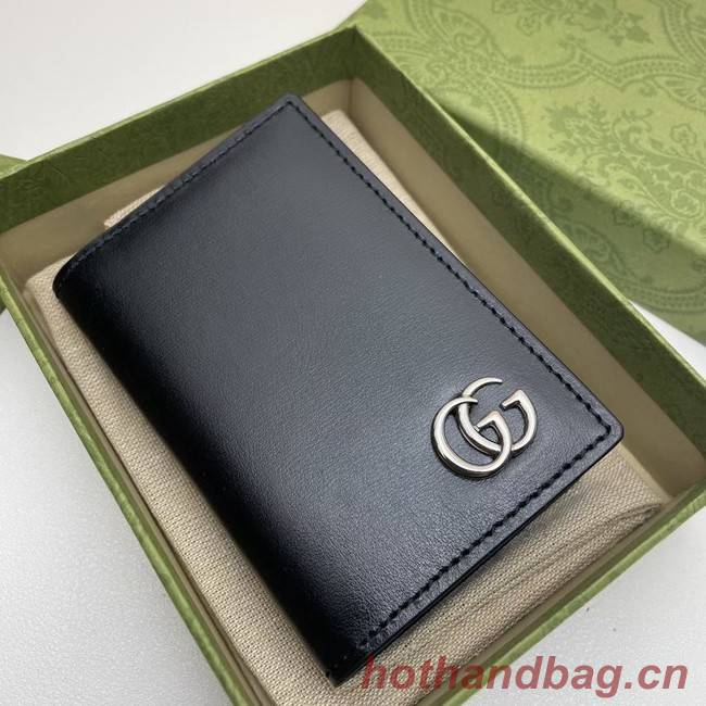 Gucci GG Marmont card case B547075 black