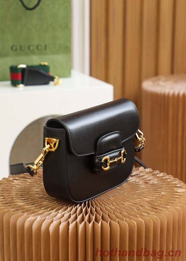 Gucci Horsebit 1955 mini bag 658574 Black