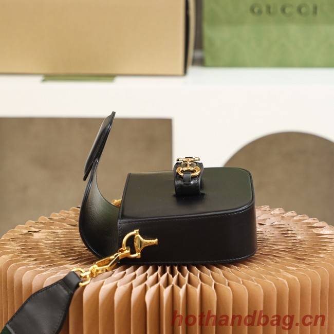 Gucci Horsebit 1955 mini bag 658574 Black