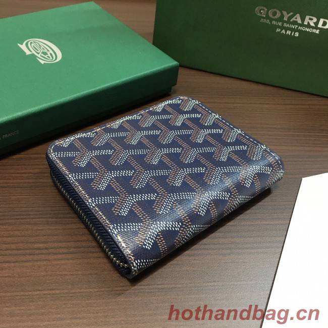 Goyard Card case G9982 dark blue