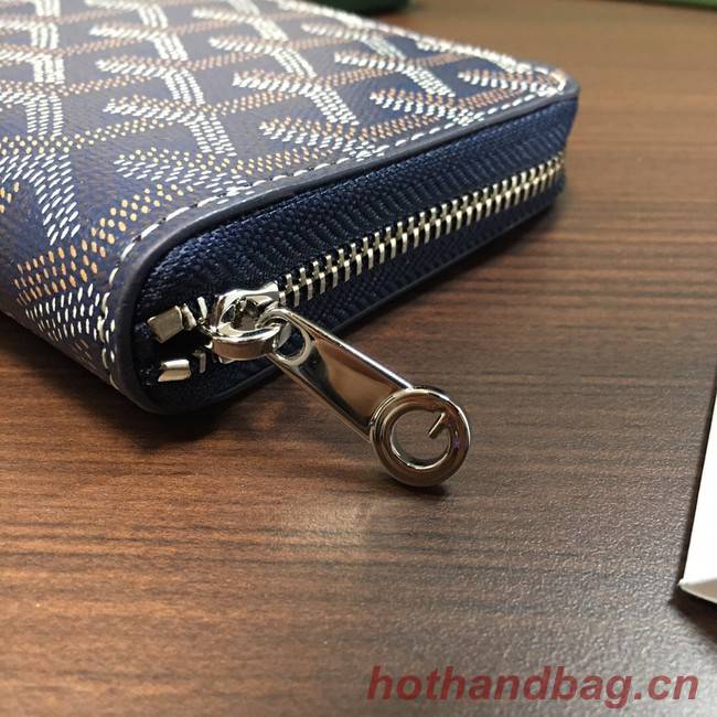 Goyard Card case G9982 dark blue