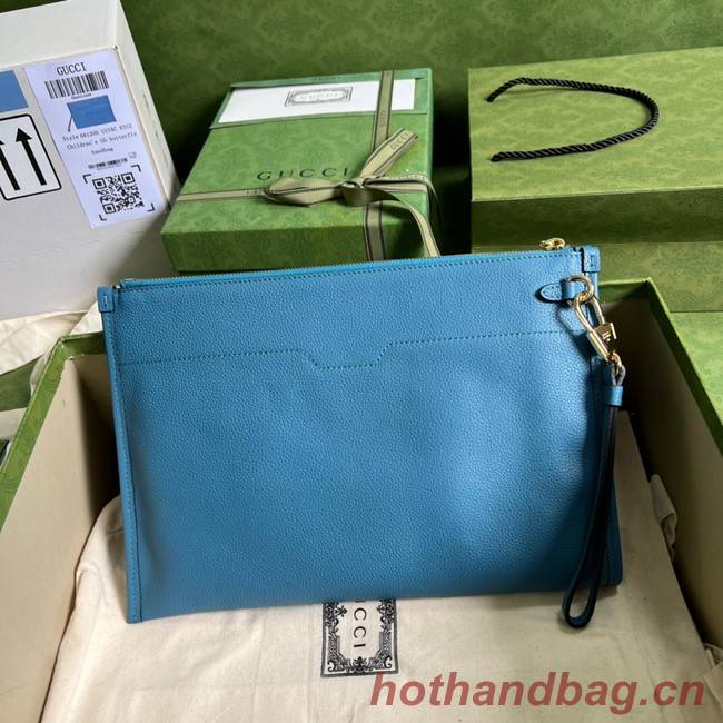 Gucci Ophidia pouch leather 681200 blue