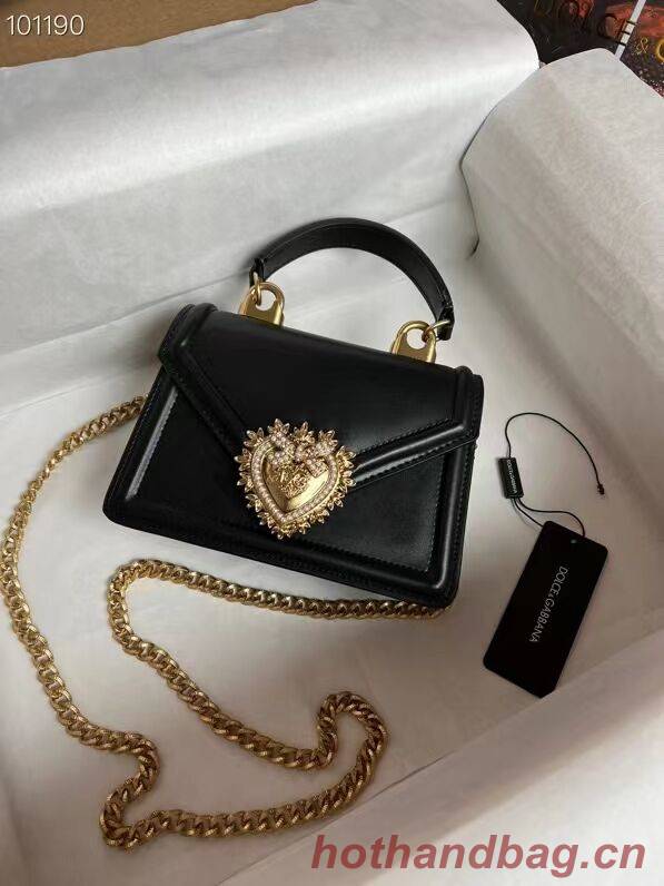 Dolce & Gabbana Origianl Leather Shoulder Bag 4011 black