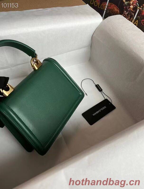 Dolce & Gabbana Origianl Leather Shoulder Bag 4011 green