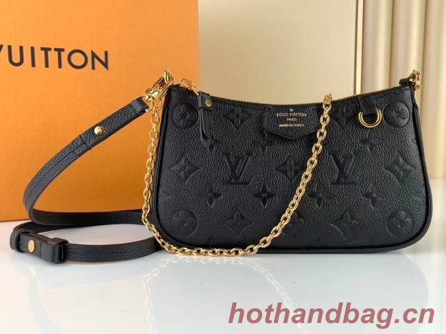 Louis Vuitton EASY POUCH ON STRAP M81066 black