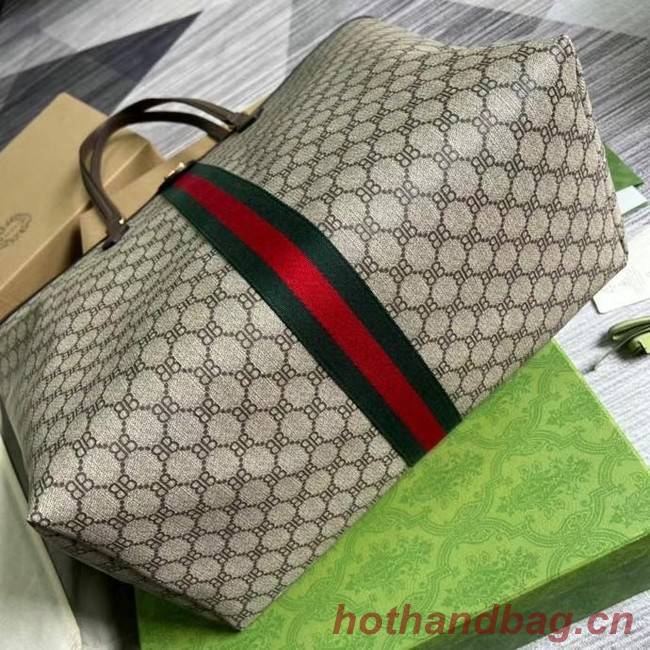 Gucci Ophidia series large GG Tote Bag 680127 brown