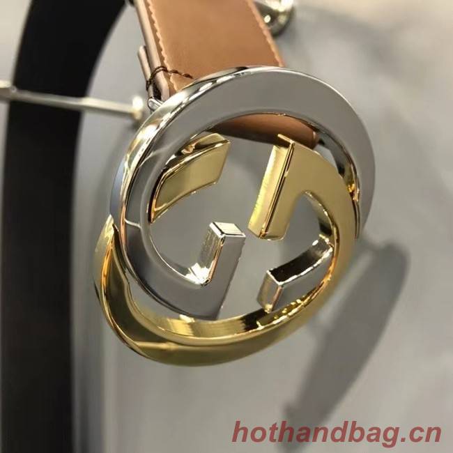 Gucci Belt with leather 625855 Brown