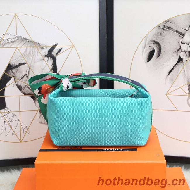 Hermes TROUSSE BRIDE-A-BRAC 25699 light blue