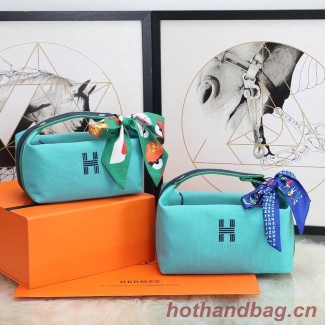 Hermes TROUSSE BRIDE-A-BRAC 25699 light blue