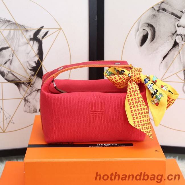 Hermes TROUSSE BRIDE-A-BRAC 25699 red