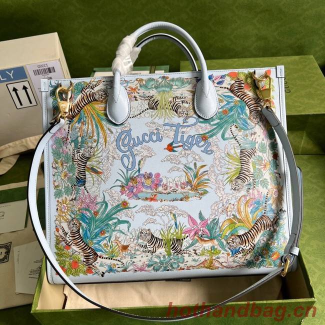 Gucci  GG medium tote bag 687827 white