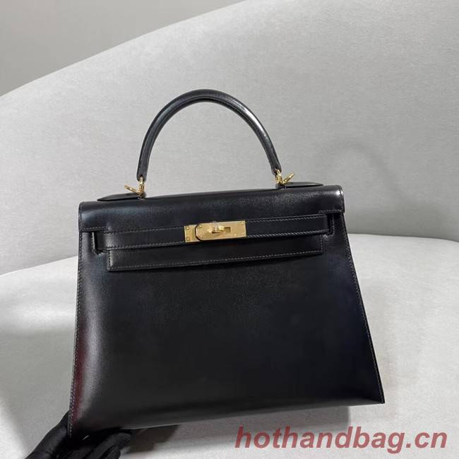 Hermes BOX Leather KL28 black