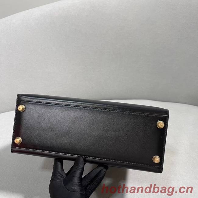 Hermes BOX Leather KL28 black