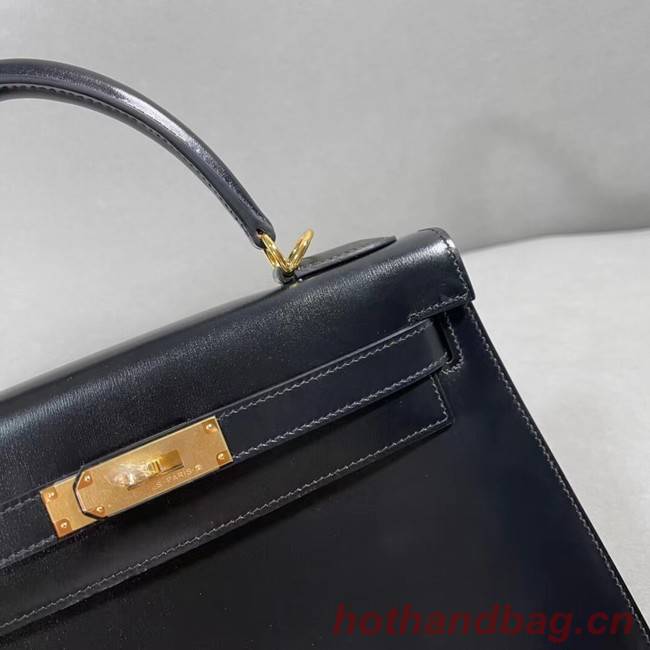 Hermes BOX Leather KL28 black