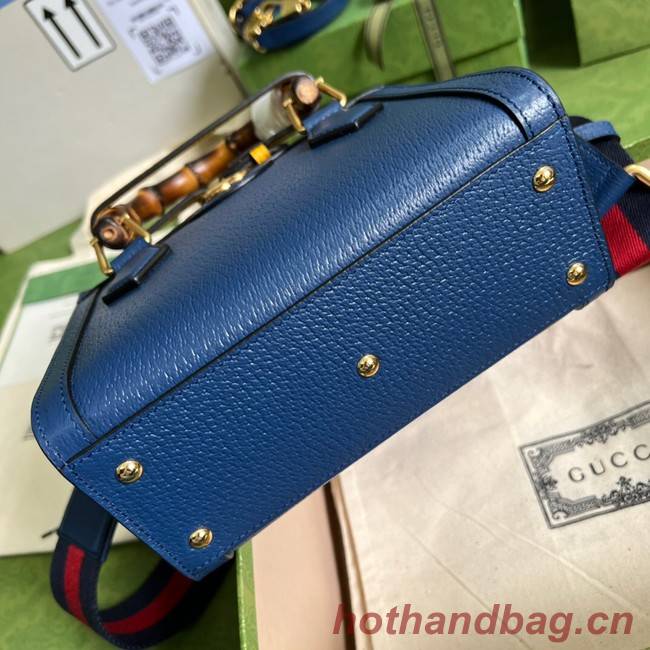 Gucci Diana mini tote bag 702732 Royal blue