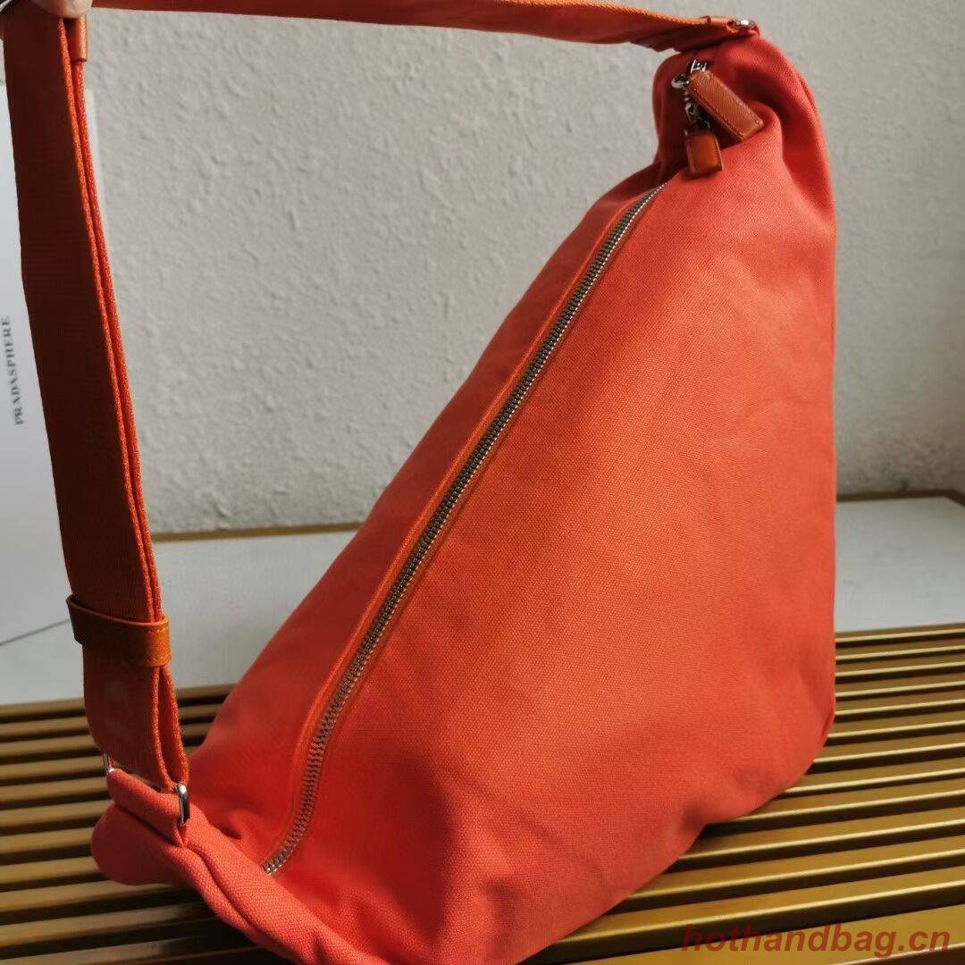 Prada Re-Nylon large shoulder bag 2EV077 orange