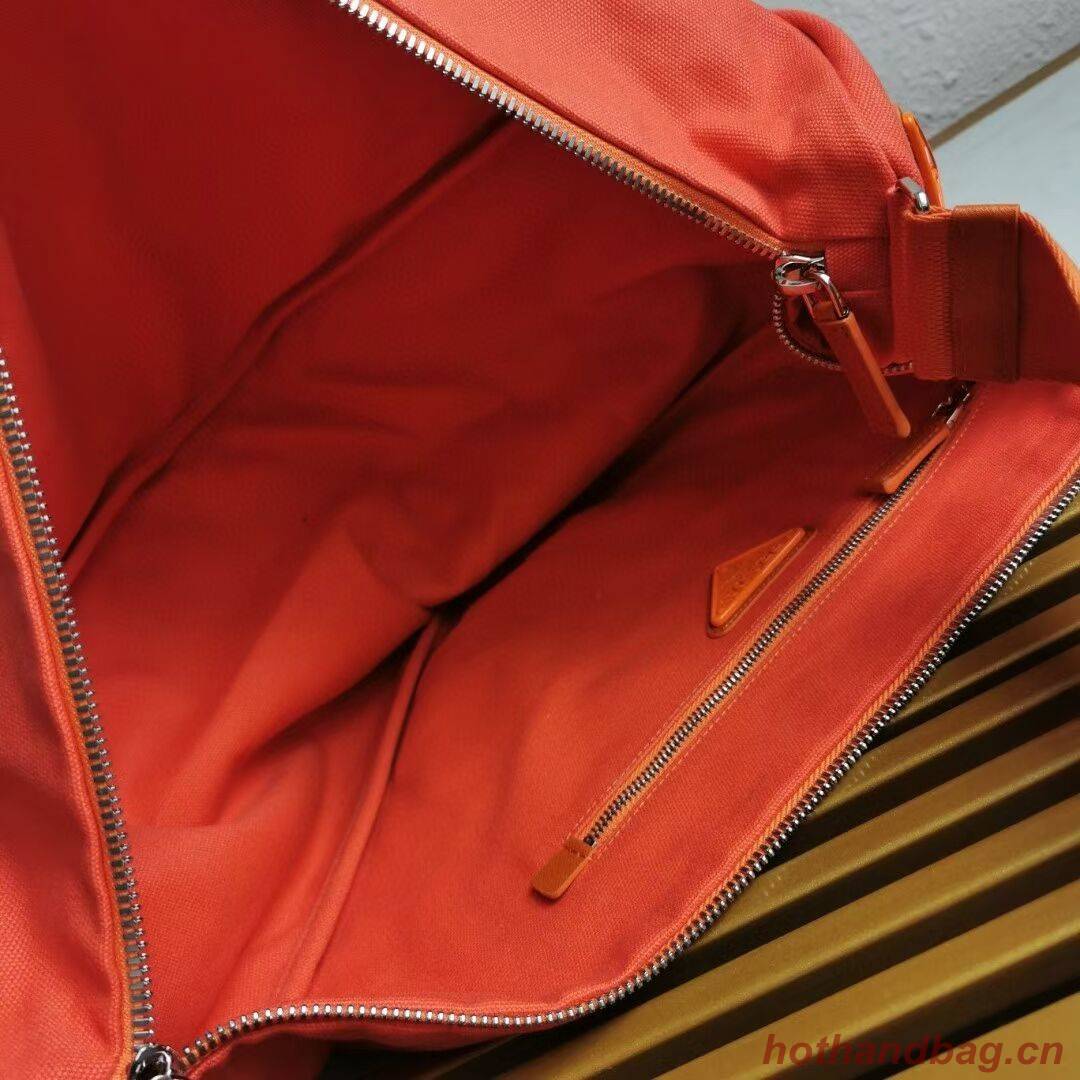 Prada Re-Nylon large shoulder bag 2EV077 orange