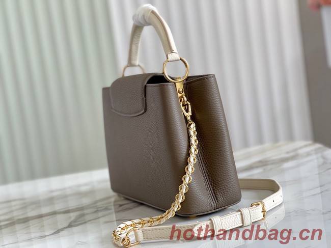 Louis Vuitton CAPUCINES BB M57227 Smokey Brown Green