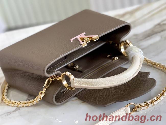 Louis Vuitton CAPUCINES BB M57227 Smokey Brown Green