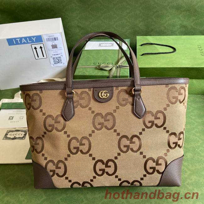 Gucci Ophidia jumbo GG medium tote 631685-2 Brown