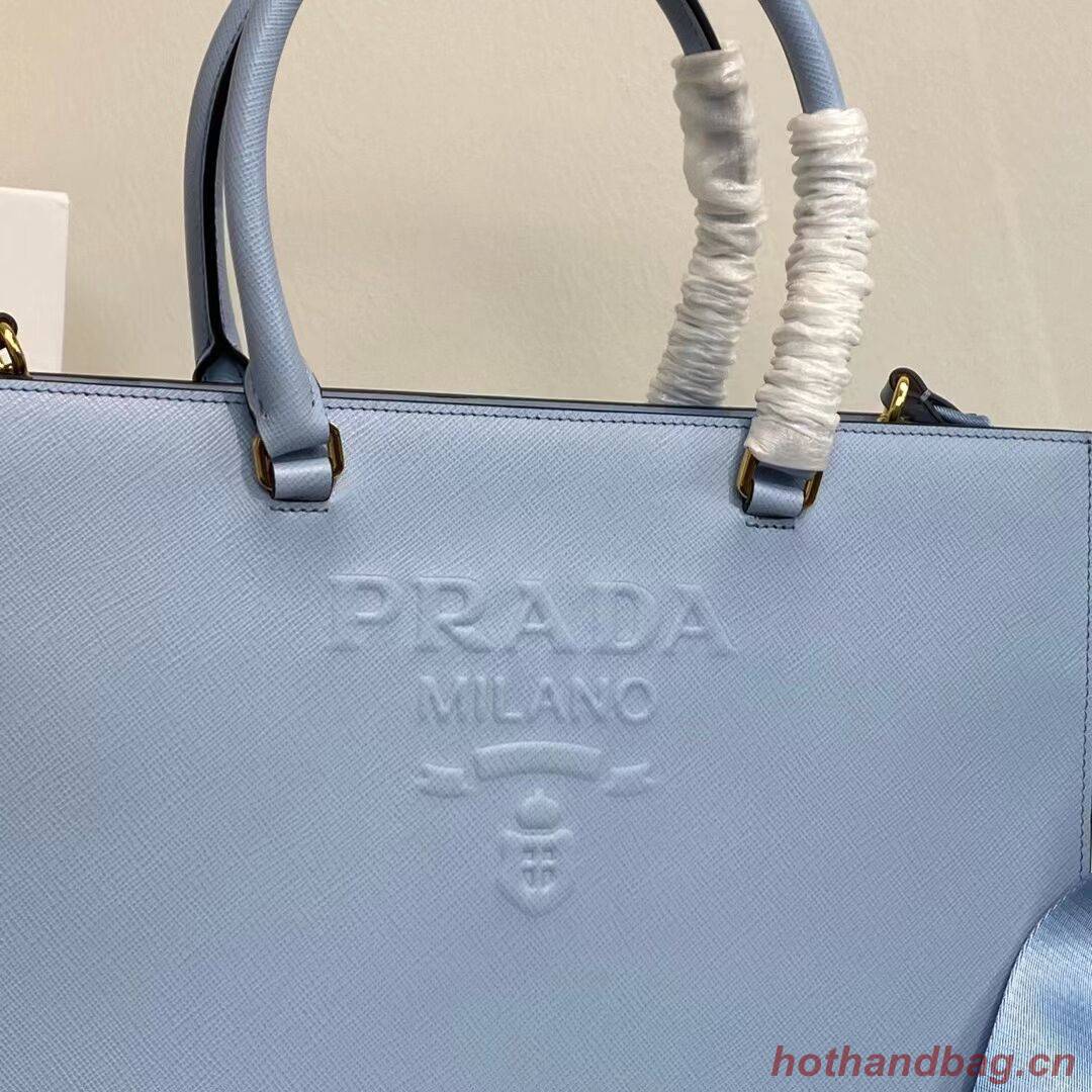 Prada Kristen Saffiano bag 1BD355 sky blue