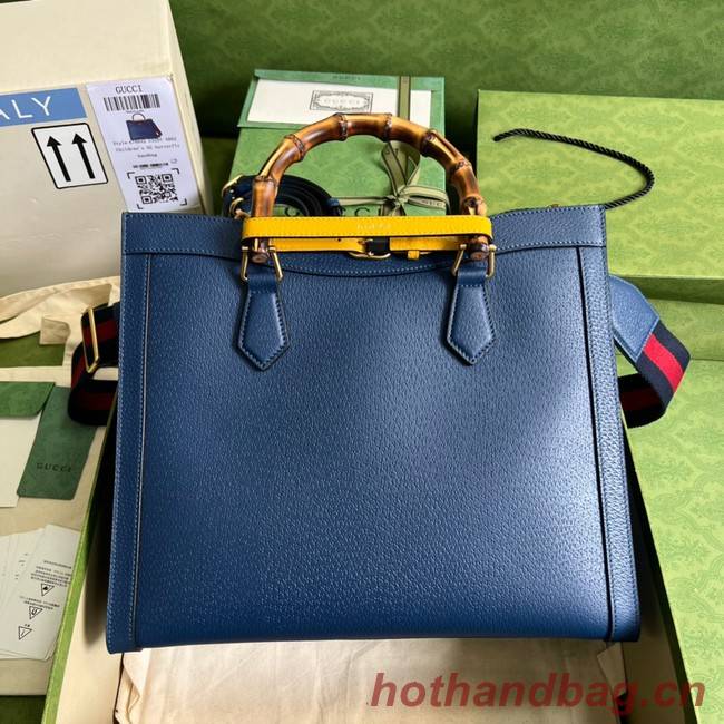 Gucci Diana medium tote bag 678842 Royal blue