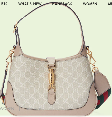 Gucci Jackie 1961 small GG shoulder bag 678843 Beige