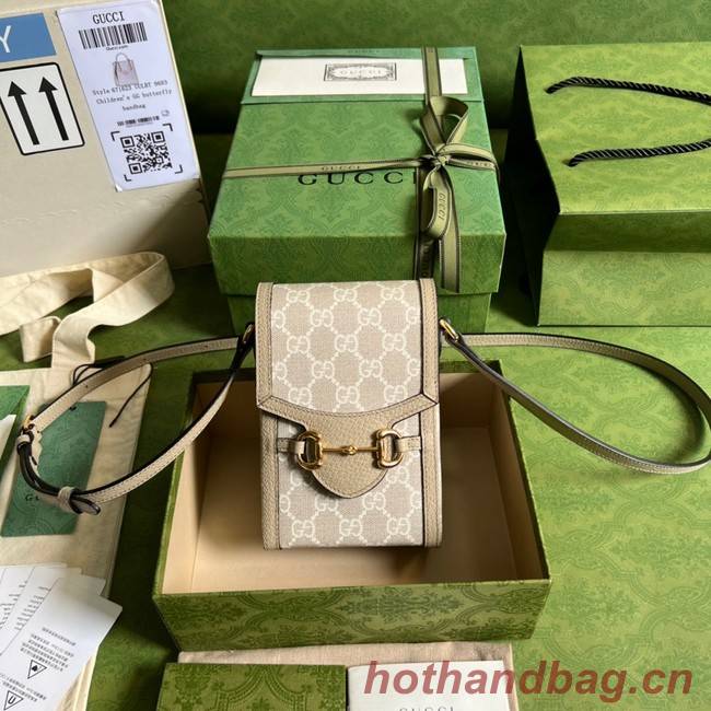 Gucci Horsebit 1955 mini bag 625615 Beige