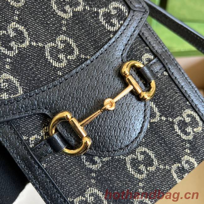 Gucci Horsebit 1955 mini bag 625615 black