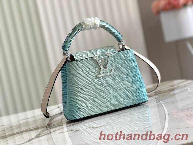 Louis Vuitton CAPUCINES MINI M59268 sky blue