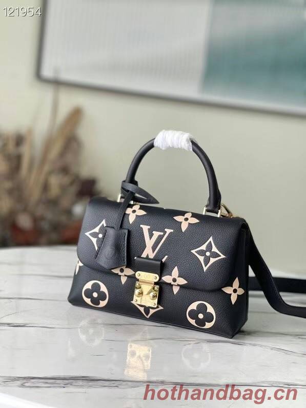 Louis Vuitton MADELEINE BB M46008 Black & Beige