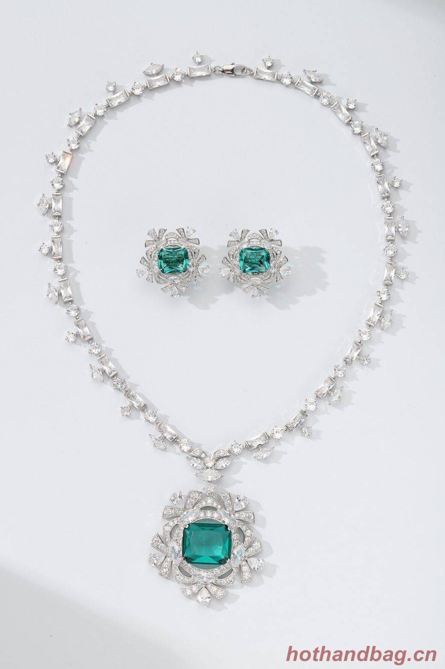 BVLGARI Necklace & Earrings One Set BNE11237