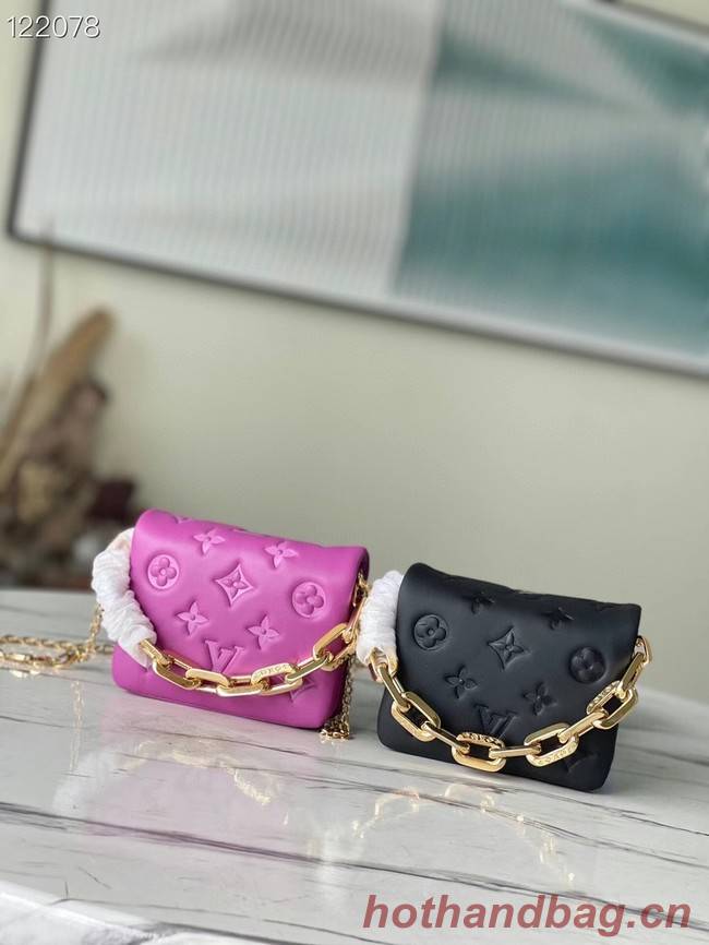 Louis vuitton WALLET ON STRAP BUBBLEGRAM M81125 Fuchsia