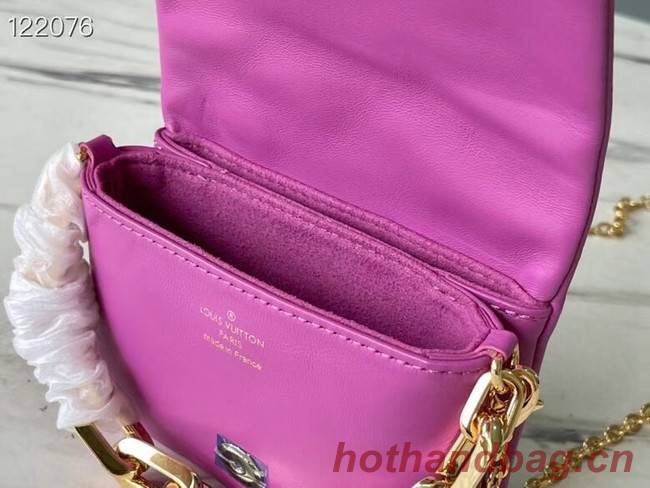 Louis vuitton WALLET ON STRAP BUBBLEGRAM M81125 Fuchsia