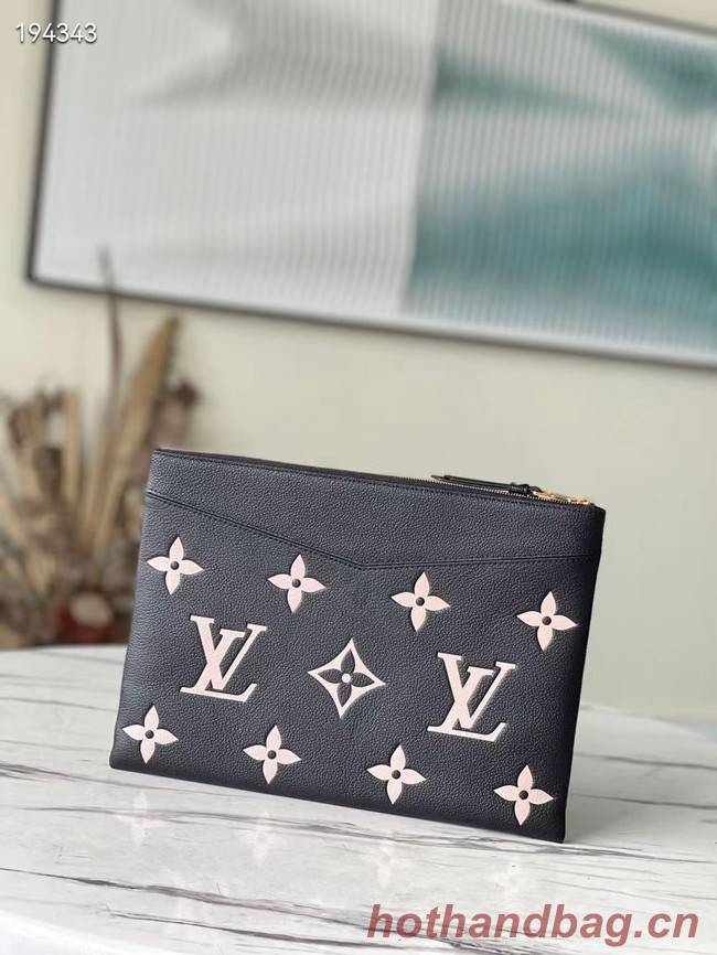 Louis Vuitton DAILY POUCH M81292 Black & Beige