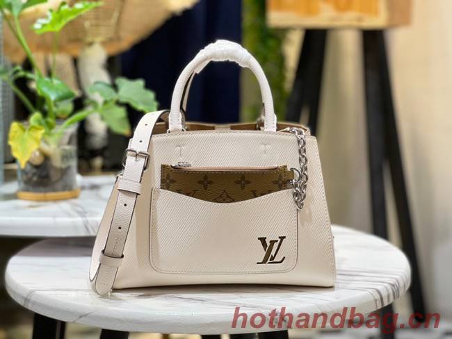 Louis Vuitton MARELLE TOTE MM M59953 Creme Beige