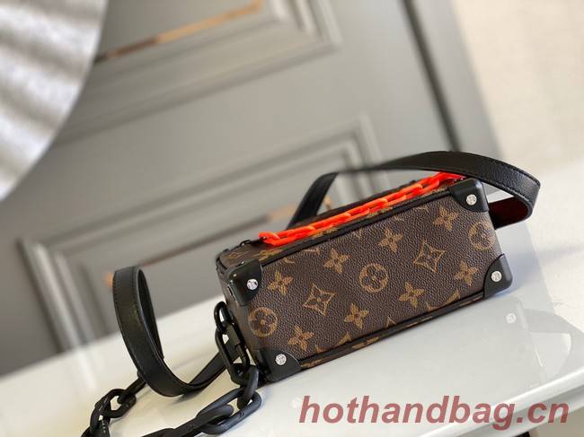 Louis Vuitton Original Monogram Canvas Zipper Clutch bag M68906 black&brown