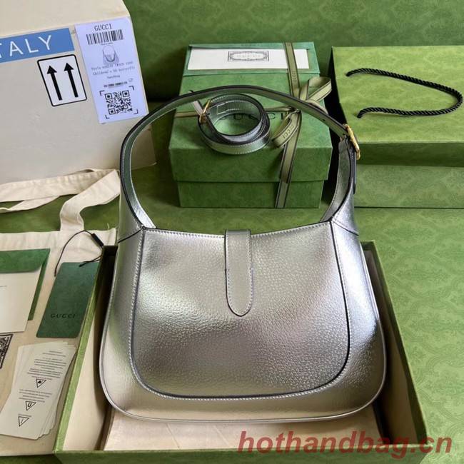 Gucci Jackie 1961 lame mini bag 636709 Silver