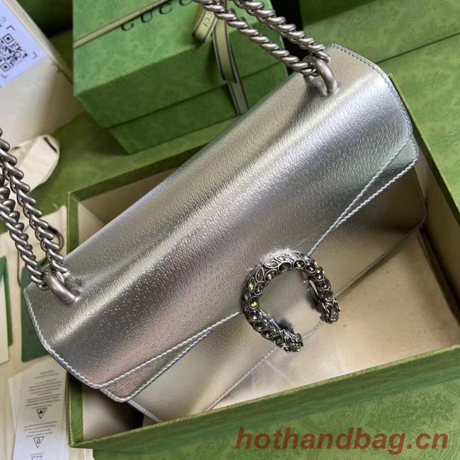 Guccy Dionysus medium shoulder bag 400249 Silver