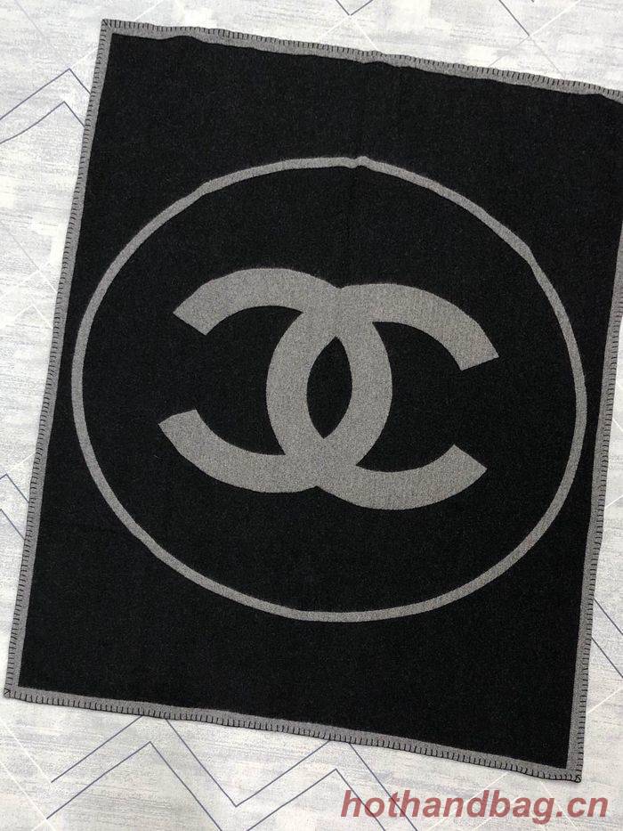 CHANEL Merino Wool Cashmere CC Throw Blanket CHB00003