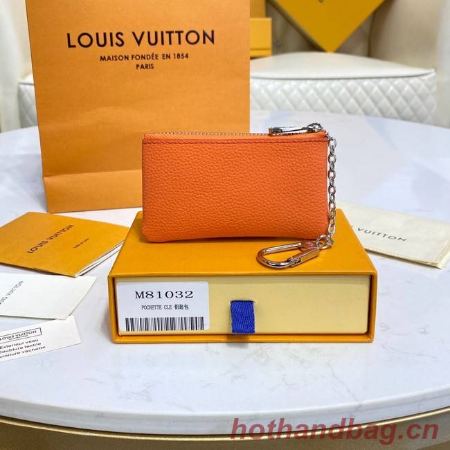 Louis Vuitton KEY POUCH M81031 orange