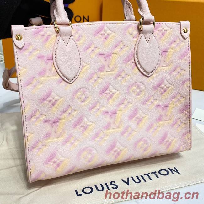 Louis Vuitton ONTHEGO PM M46168 pink