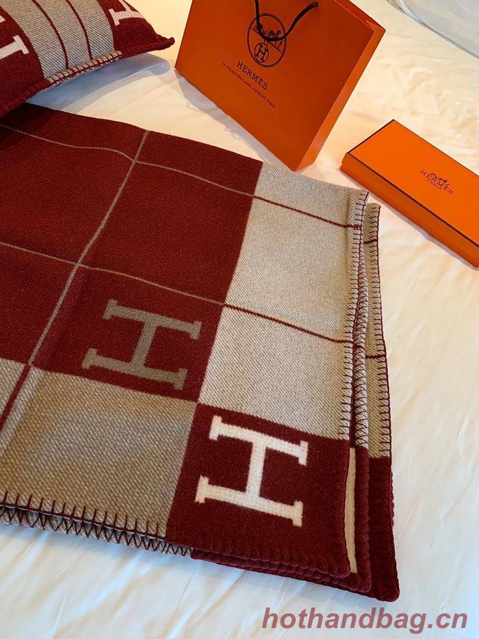 Hermes Lambswool&Cashmere Shawl&Blanket HMB00002