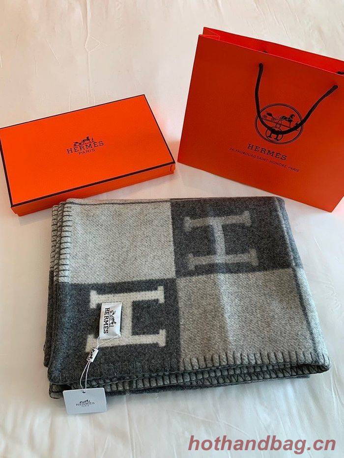 Hermes Lambswool&Cashmere Shawl&Blanket HMB00003