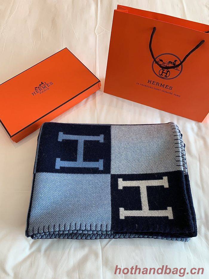 Hermes Lambswool&Cashmere Shawl&Blanket HMB00004 Hermes Lambswool&Cashmere Shawl&Blanket HMB00004