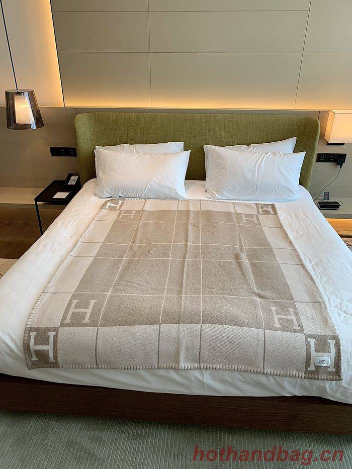 Hermes Lambswool&Cashmere Shawl&Blanket HMB00006 Hermes Lambswool&Cashmere Shawl&Blanket HMB00006